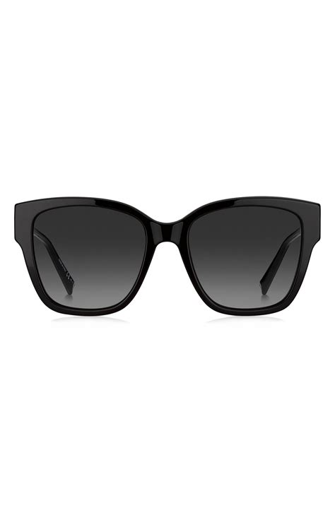 55mm gradient cat eye sunglasses givenchy|Givenchy GV Day 55mm Cat Eye Sunglasses .